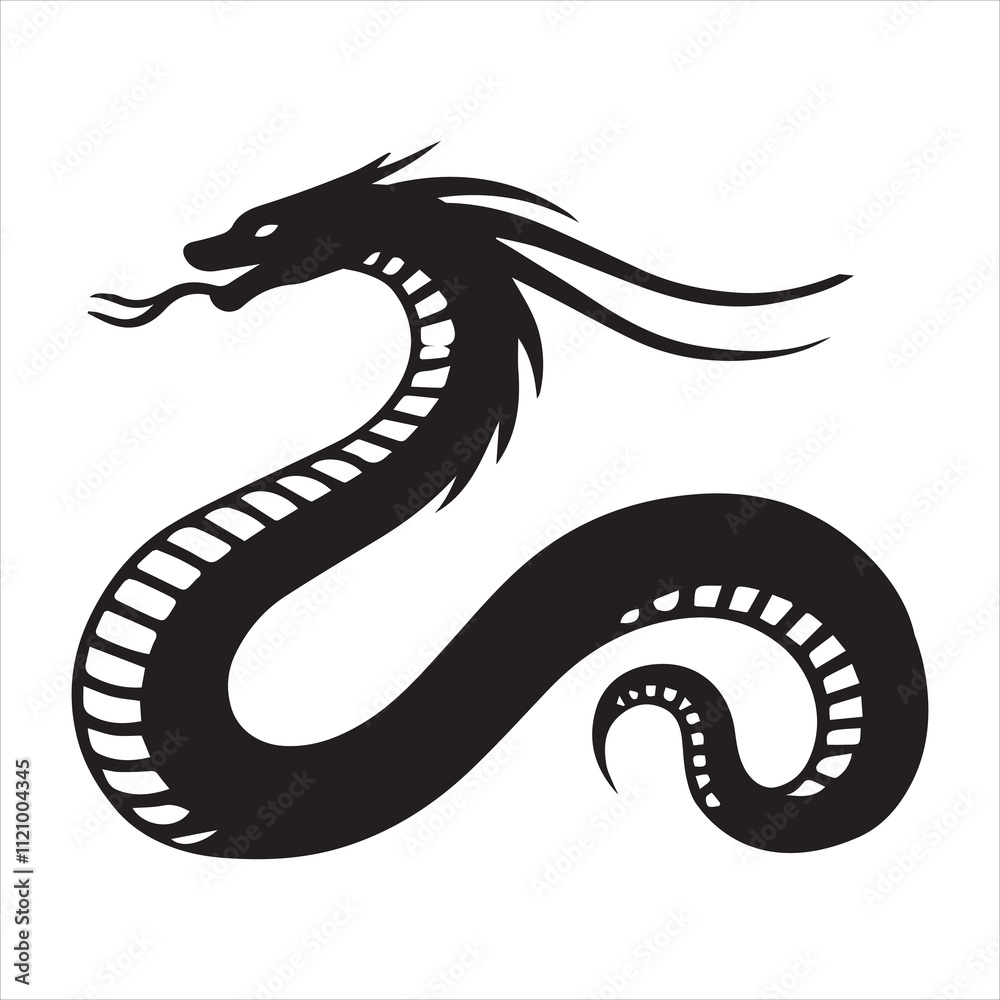 Fototapeta premium Intricate Mythical Creatures Vector illustration