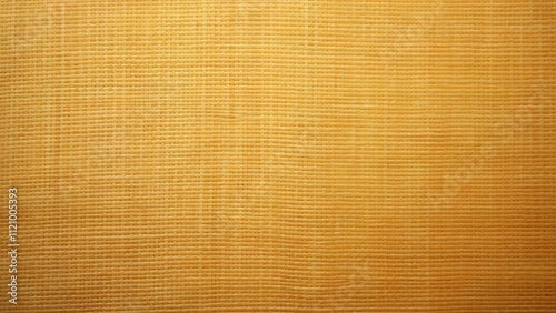 Golden Yellow Burlap Fabric Texture, Abstract Vintage Background for Design & Wallpaper - Close-Up Top View Flat Lay photo