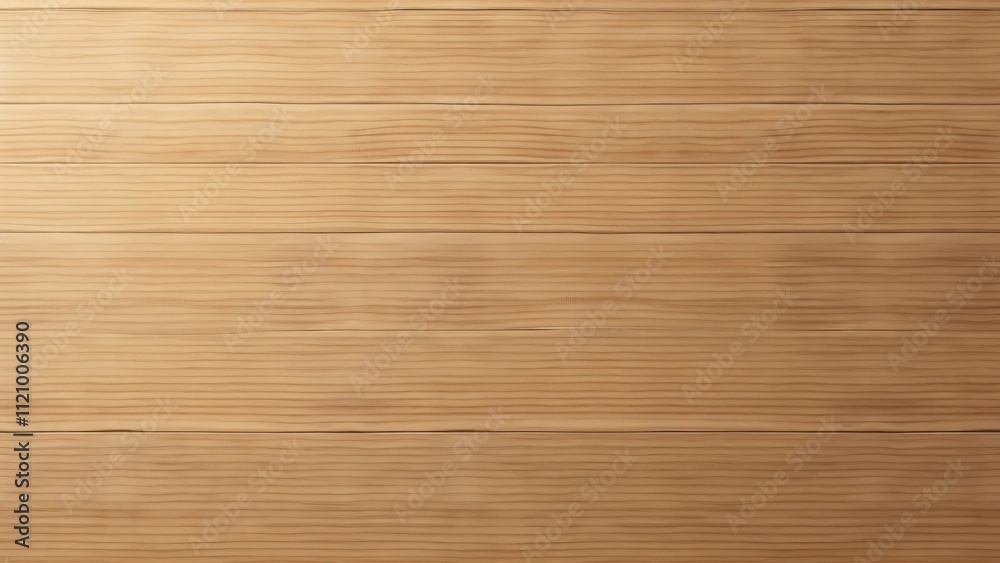 Photorealistic Light Brown Zebrawood Background Texture, Smooth, Even Lighting Close-Up