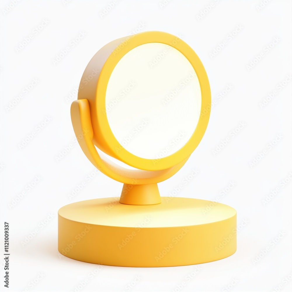 A bright spotlight isolated on white background for theatrical performance promotions A bright spotlight isolated on white background for theatrical performance promotions