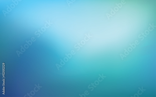 Abstract teal background blurred turquoise water backdrop vector illustration for your graphic