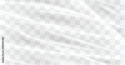 Transparent plastic wrap texture