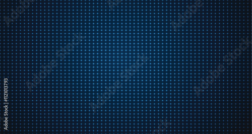 Abstract futuristic grid. Square grid with dots light.