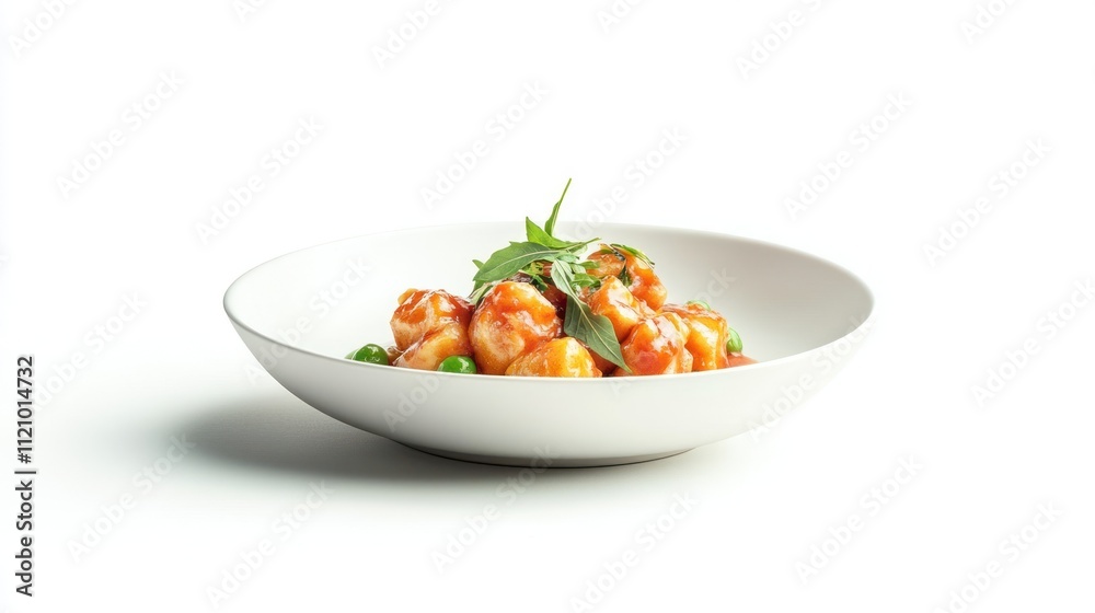 Sweet and Sour Chicken Dish with Peas and Herbs Sweet and Sour Chicken Dish with Peas and Herbs