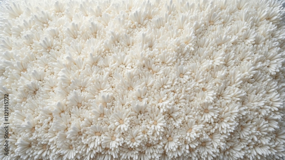 Highly Detailed Hyperrealistic White Carpet Texture, Top View, Luxurious Soft Shag Pile, Abstract Floral Design, AI-Generated High-Resolution Background Image Perfect for Interior Design Highly Detailed Hyperrealistic White Carpet Texture, Top View, Luxurious Soft Shag Pile, Abstract Floral Design, AI-Generated High-Resolution Background Image Perfect for Interior Design