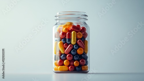 Jar full of pills