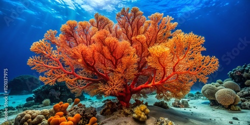 Red Sea Litophyton Arboreum Coral Fashion Photography photo