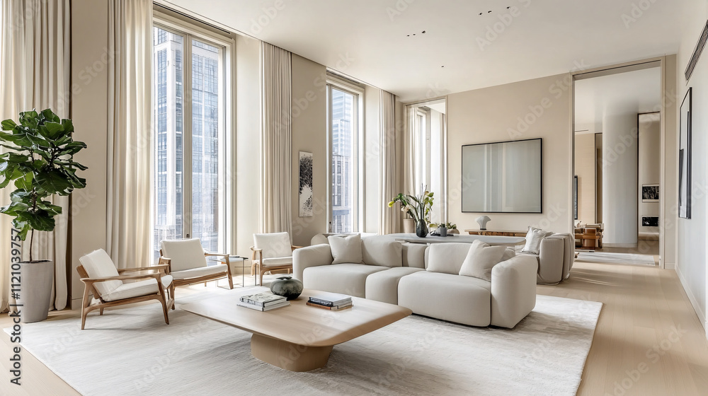 Fototapeta premium there is no living room as warm as ours.