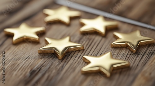 An online customer satisfaction survey interface with users rating their experience using stars and leaving comments, emphasizing business reputation ranking photo