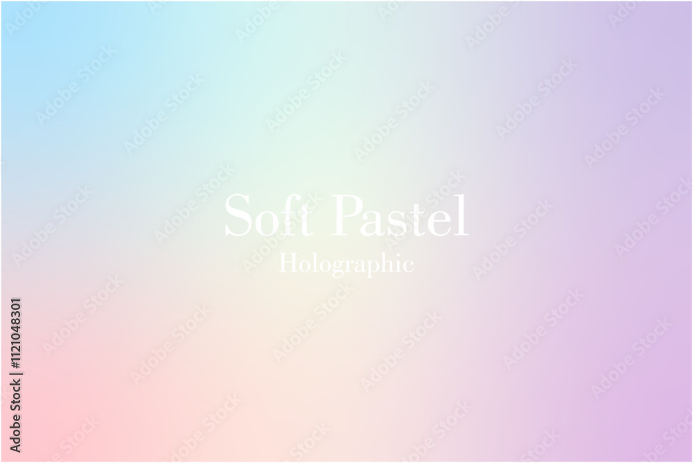 Soft Pastel Holo Gradients Background Soft Pastel Holo Gradients Background