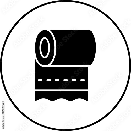 Toilet Paper Icon