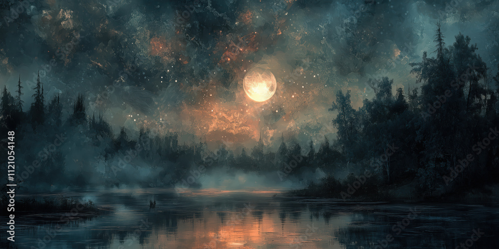 Nature's Contrasts: From Serene Dawn to Mystical Twilight Nature's Contrasts: From Serene Dawn to Mystical Twilight