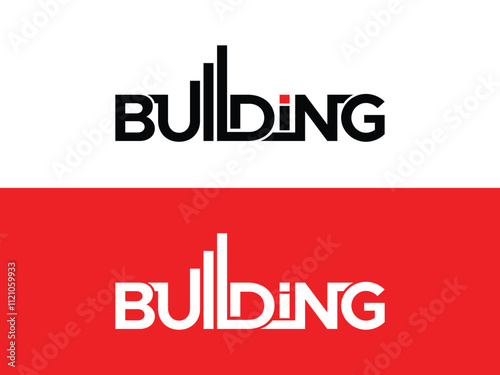 Building Design,Creative buliding vector design, Digital building design