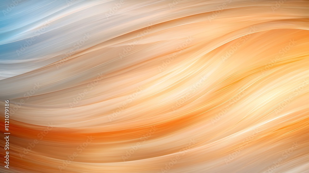 Dynamic abstract waves vibrant digital art composition with fluid motion elements