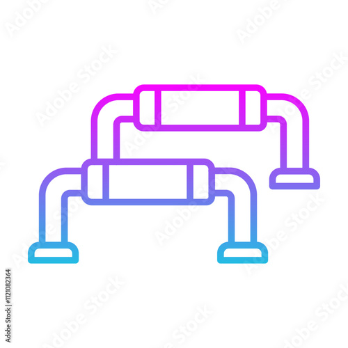 Push Up Bars Icon