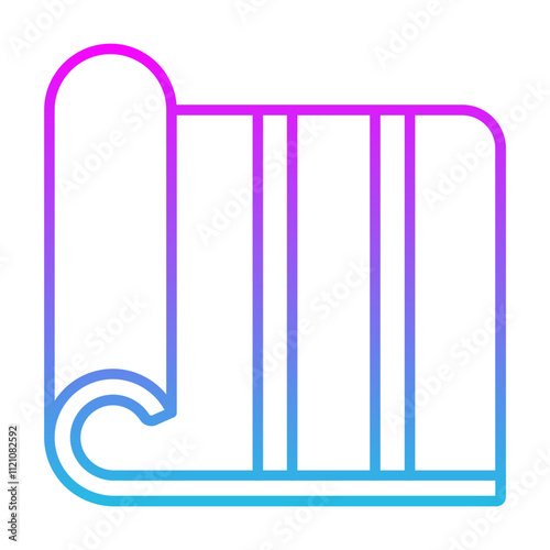 Yoga Mat Icon