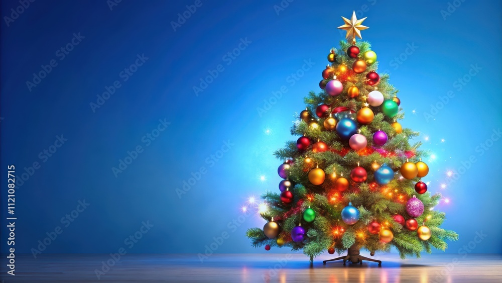 Dichter, bunt geschm?ckter Weihnachtsbaum, festive, holiday, Christmas, decorations, colorful, ornaments Dichter, bunt geschm?ckter Weihnachtsbaum, festive, holiday, Christmas, decorations, colorful, ornaments