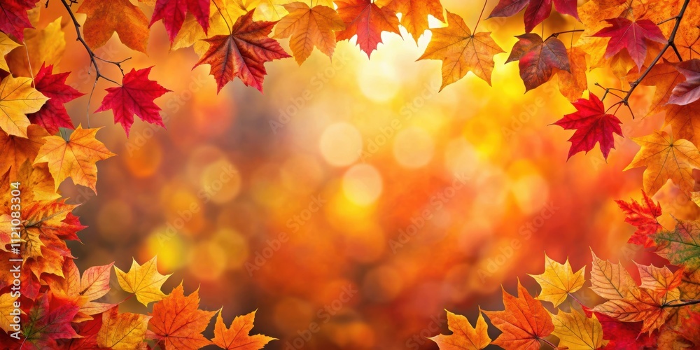 Vibrant fall foliage in various shades of red, orange, and yellow, autumn, leaves, season, colorful, vibrant, October, outdoors, nature Vibrant fall foliage in various shades of red, orange, and yellow, autumn, leaves, season, colorful, vibrant, October, outdoors, nature