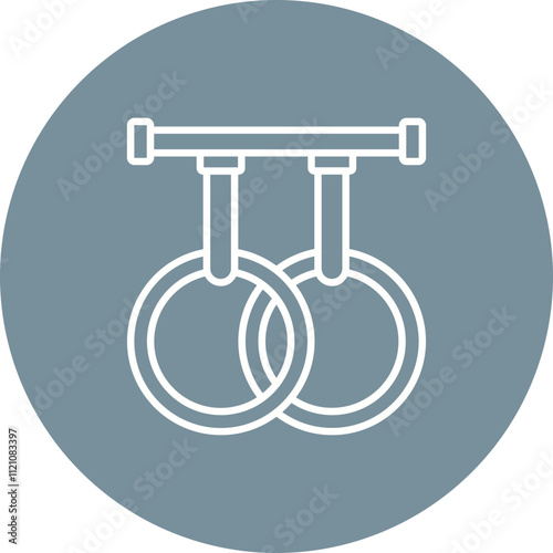 Gym Rings Icon