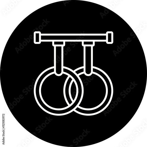 Gym Rings Icon