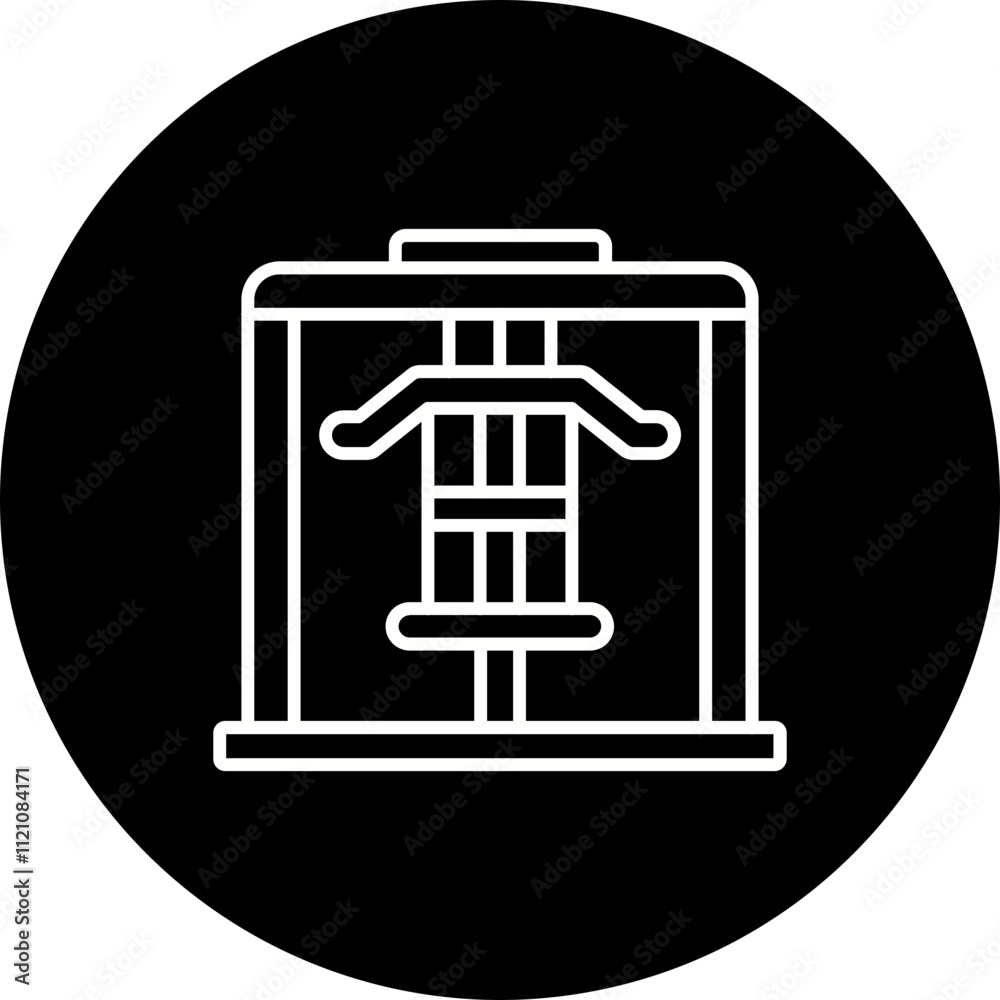 Gym Machine Icon Gym Machine Icon
