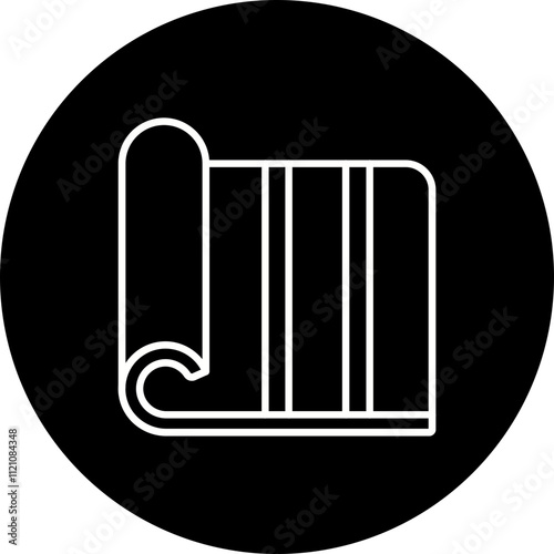 Yoga Mat Icon