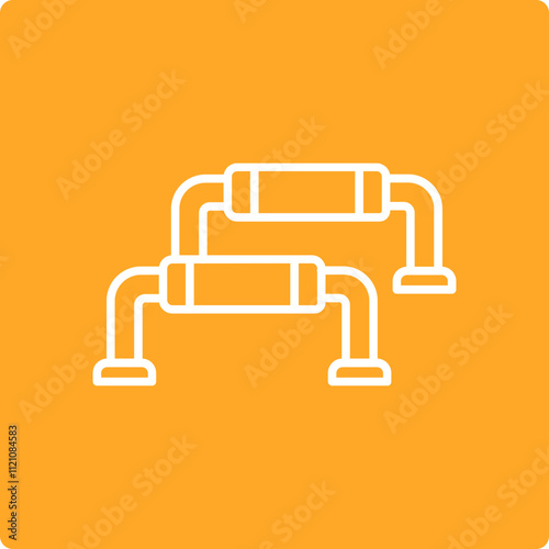 Push Up Bars Icon