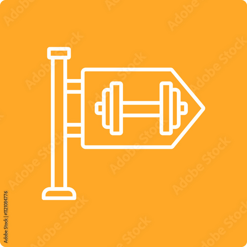 Gym Sign Icon