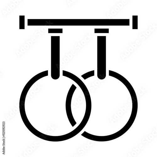 Gym Rings Icon