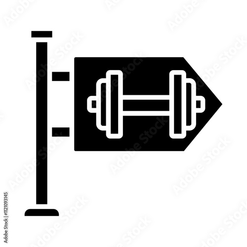 Gym Sign Icon