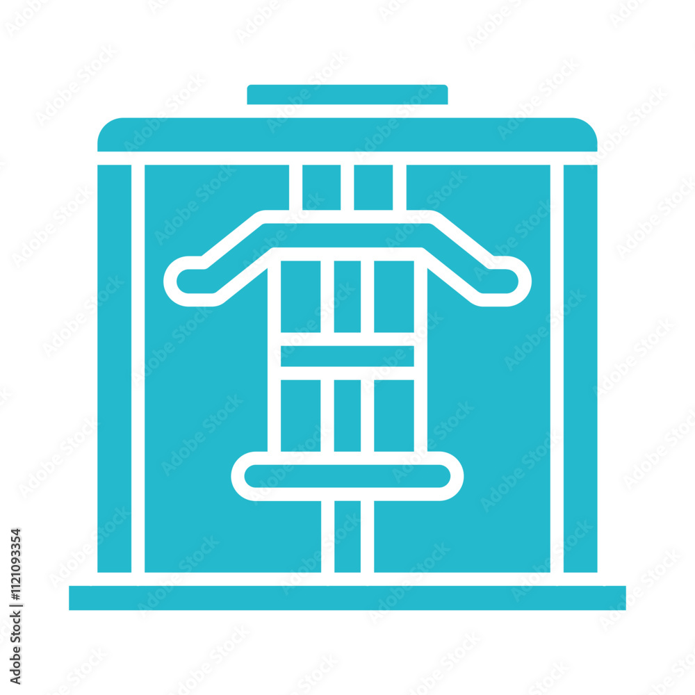 Gym Machine Icon Gym Machine Icon