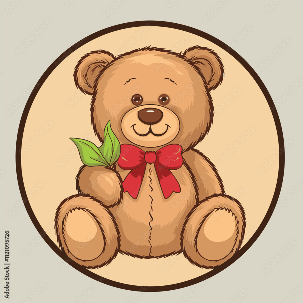 Fototapeta premium teddy bear vector