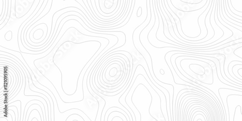 Topography background. Vector geographic contour map. Vintage Detailed Contour Topographic Map Of Wild West Abstract Vector Background. Retro Outline. Panorama view gradient multicolor wave curve line