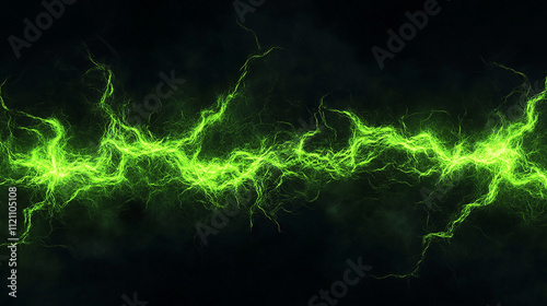 緑色の稲妻