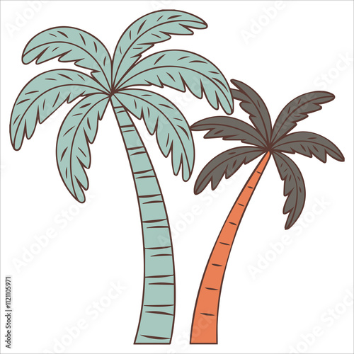 palm tree vector