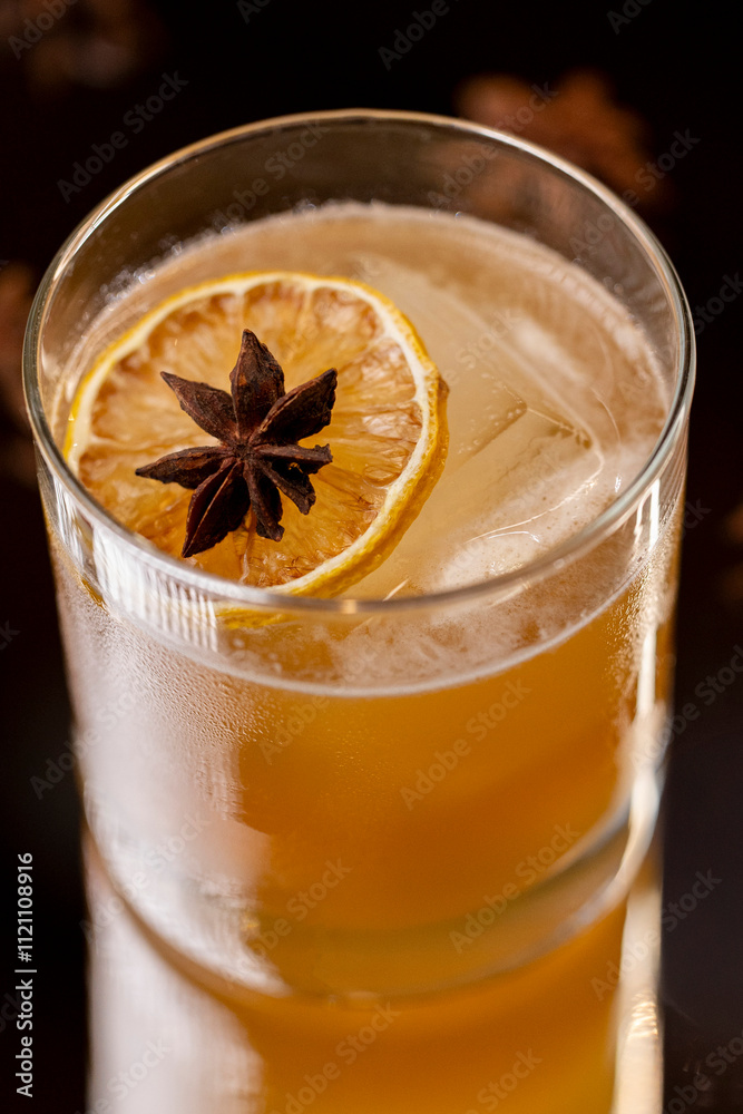 glass of mulled wine