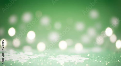 Soft green bokeh background...