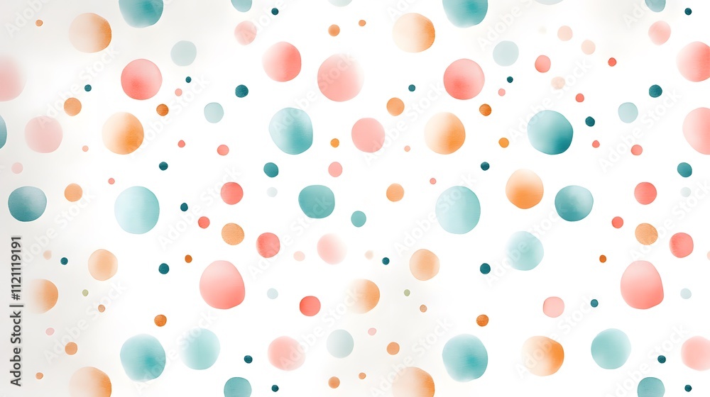 Trendy minimalist pastel polka dot pattern design digital artwork soft color palette modern aesthetic abstract style for home decor Trendy minimalist pastel polka dot pattern design digital artwork soft color palette modern aesthetic abstract style for home decor