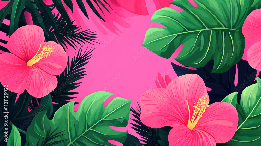 Fototapeta premium tropical vibrance