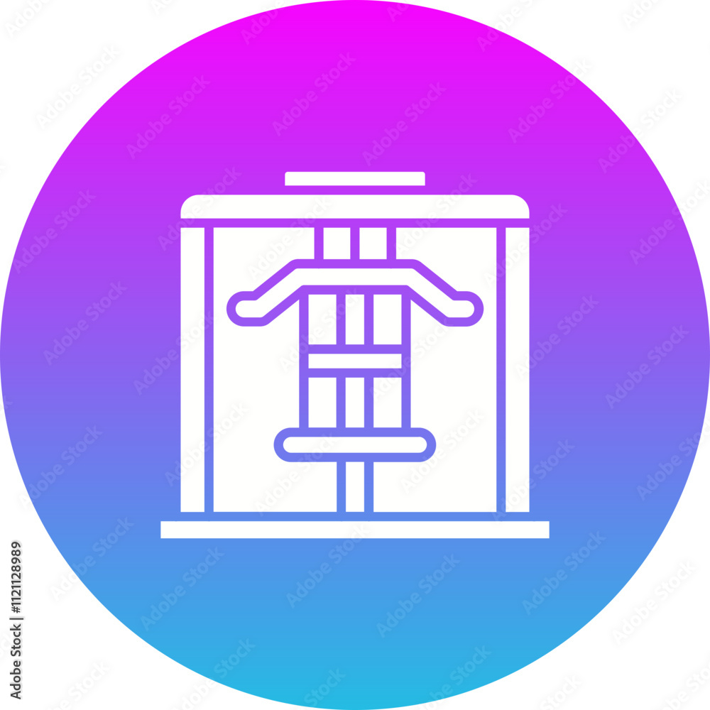 Gym Machine Icon Gym Machine Icon