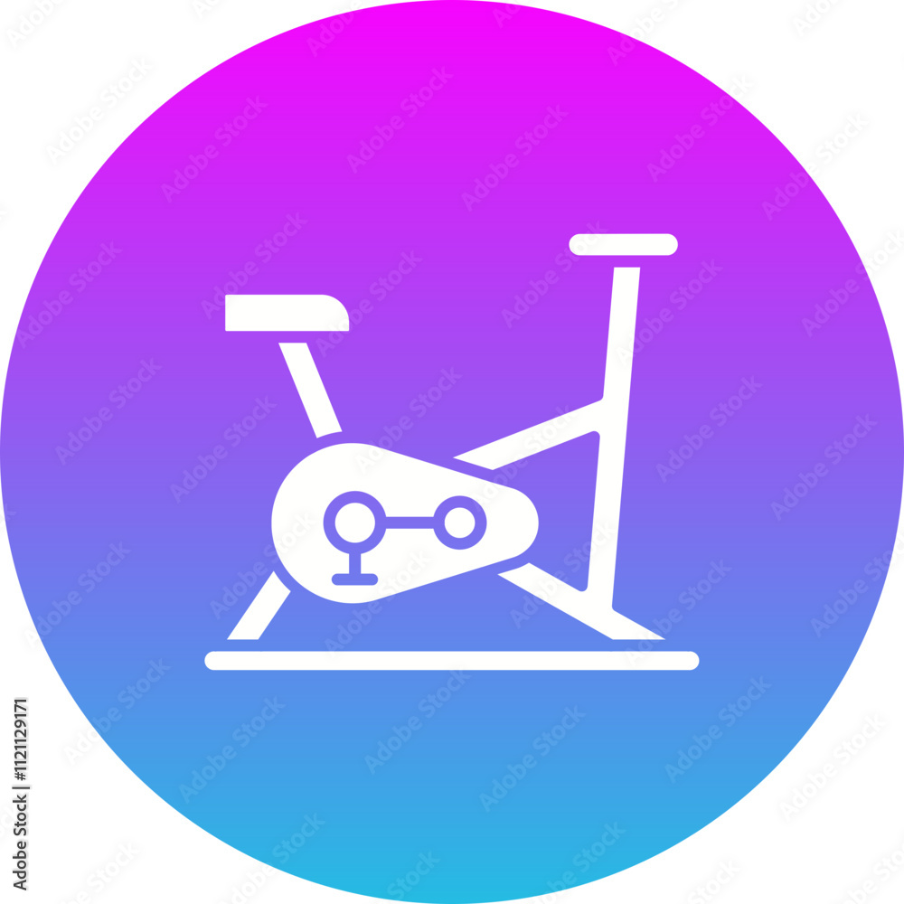 Gym Bike Icon