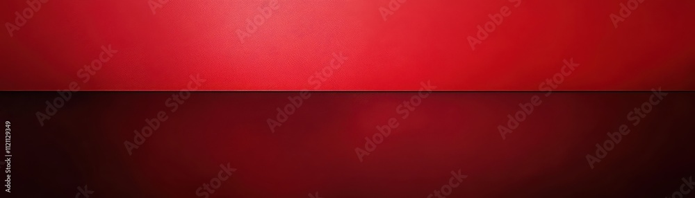 Obraz premium Abstract Red Background Divided In Two Sections
