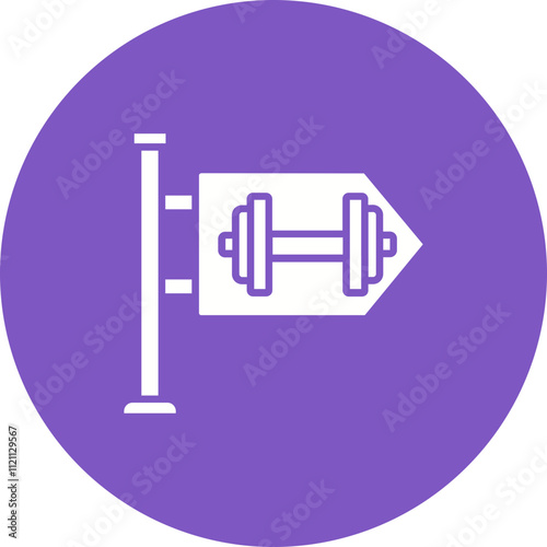 Gym Sign Icon