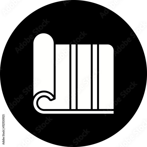 Yoga Mat Icon