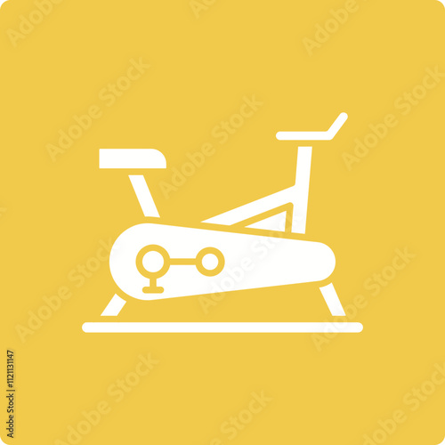 Stationary Bike Icon