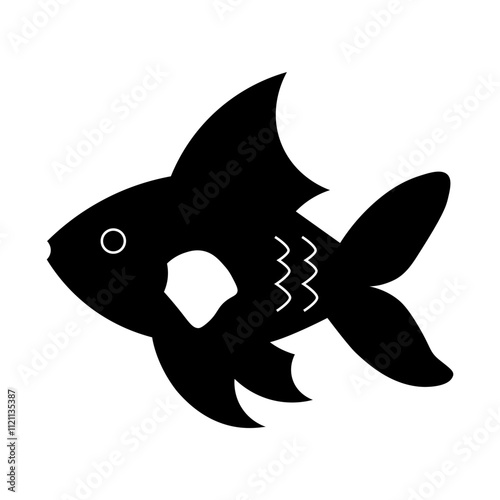 fish svg vector cutfile for cricut