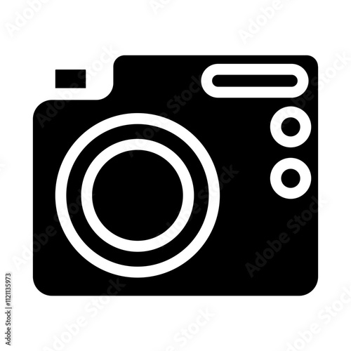 Camera Solid Icon