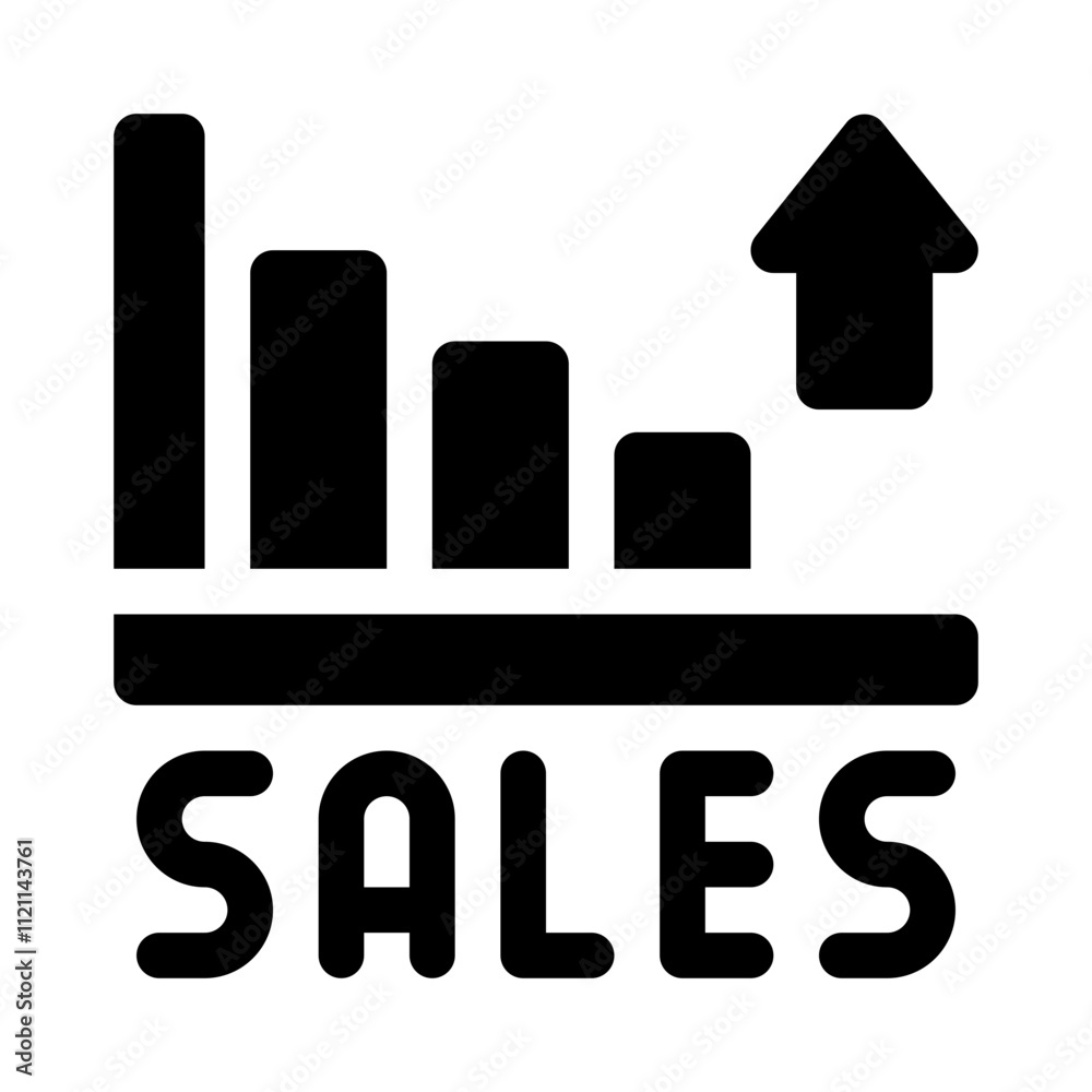 Sales glyph icon Sales glyph icon