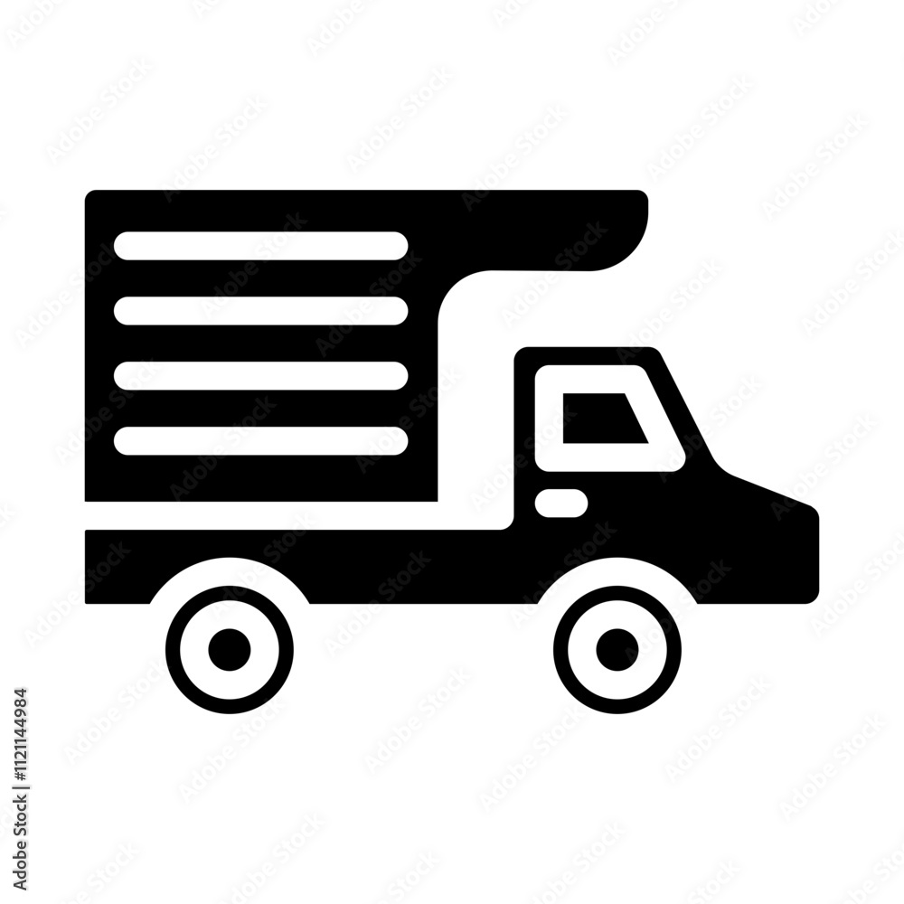 Truck Solid Icon Truck Solid Icon