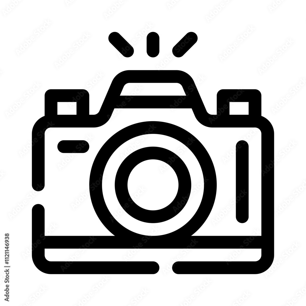 Digital Camera line icon Digital Camera line icon